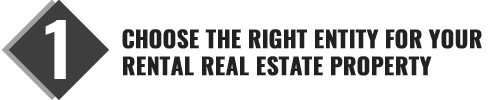 Choose the right entity for your real estate property