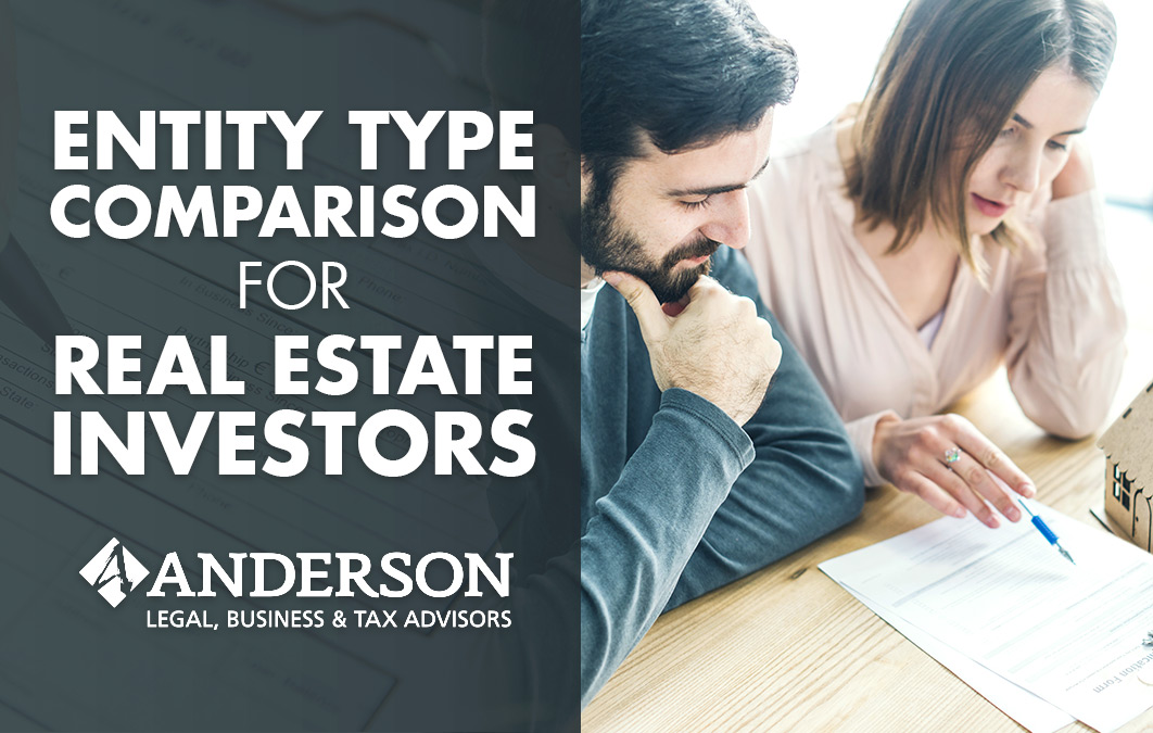 Entity Type Comparison For Real Estate Investors