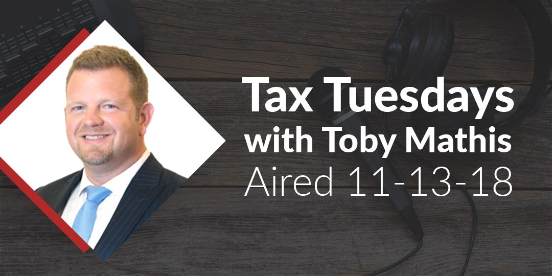 Tax Tuesday Episode 84: Business Use And Much More