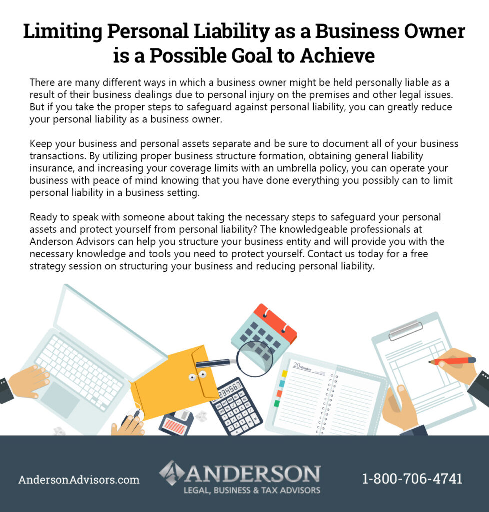 Here are 8 Tips to Limit Personal Liability as a Business Owner