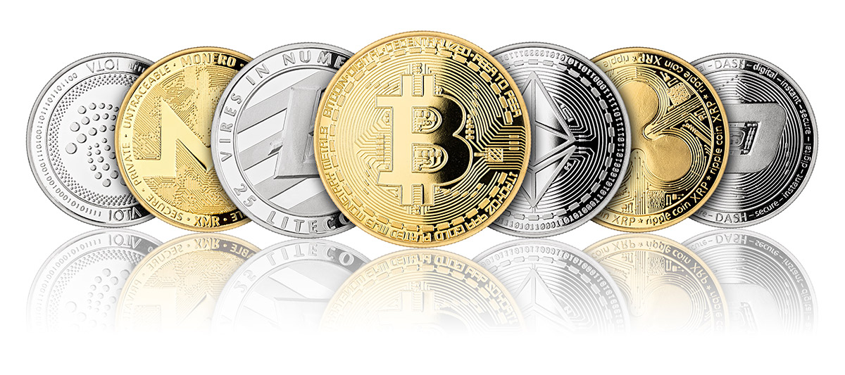Crypto coins lineup