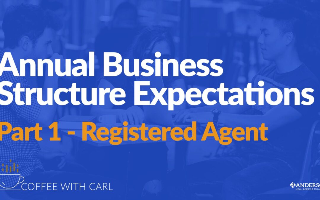 Business Structure Expectations – Registered Agent