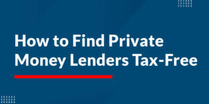 How to Find Private Money Lenders