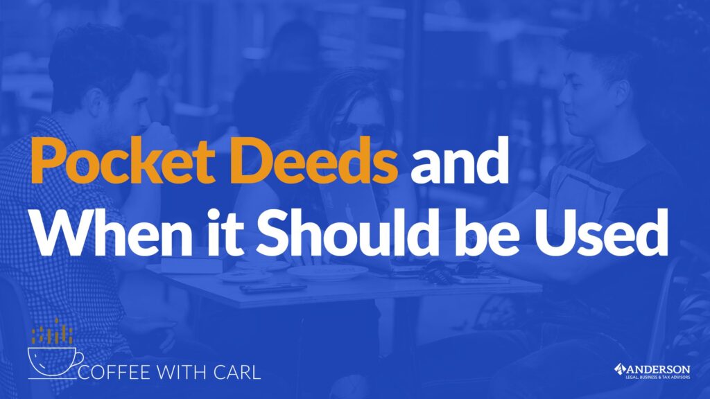 How and When to Use a Pocket Deed