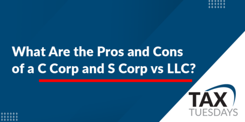 What Are the Pros and Cons of a C Corp and S Corp vs LLC