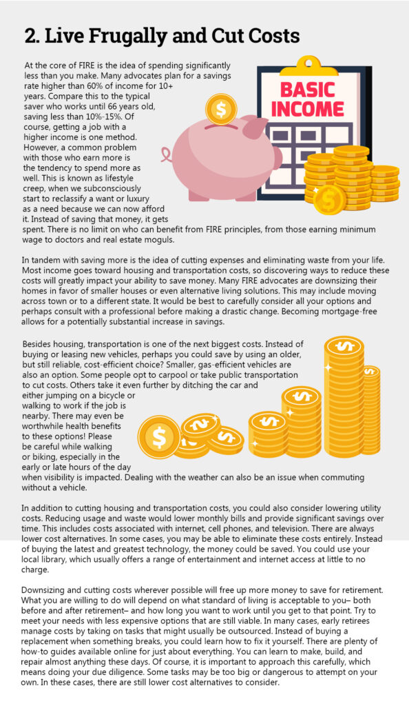 How to Plan for Early Retirement