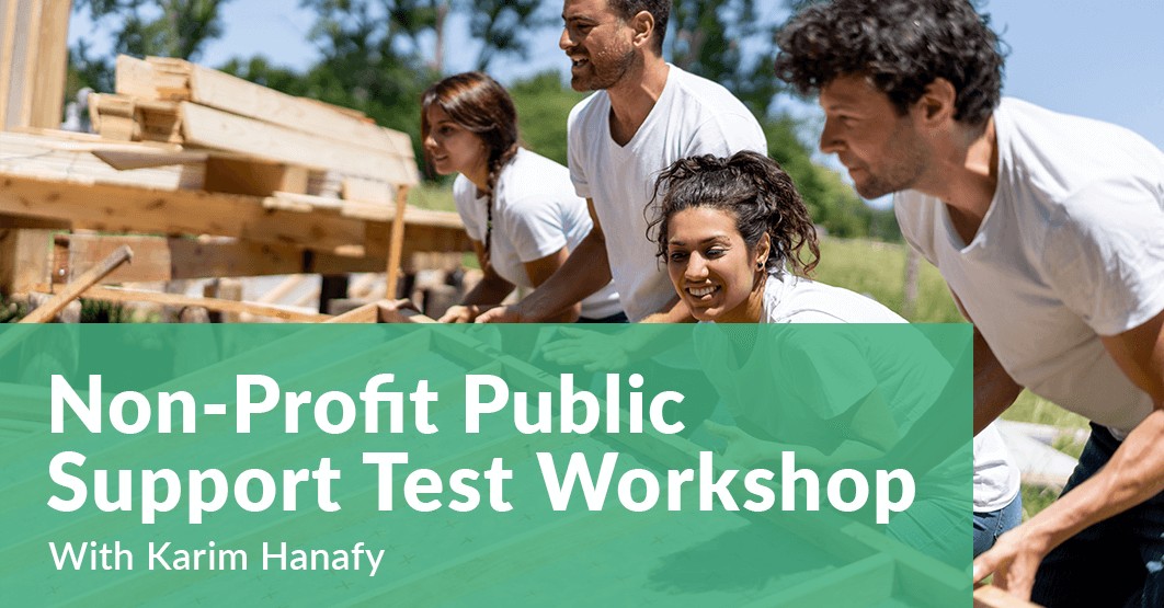 Learn How to Maintain Your Public Charity Status and Pass the Public Support Test