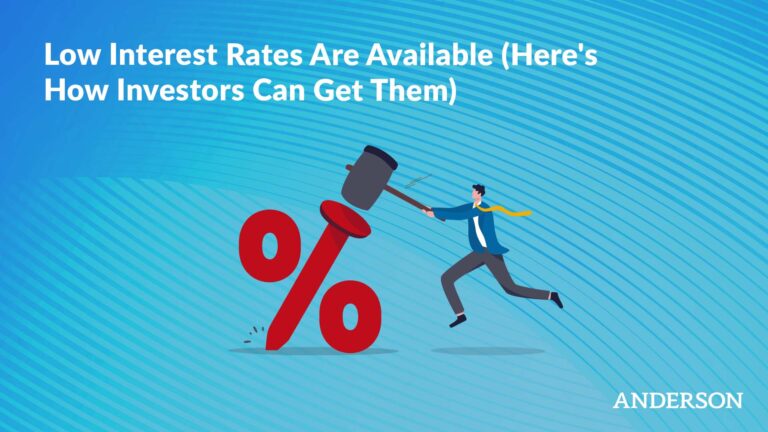 Low Interest Rates Are Available (Here's How Investors Can Get Them)