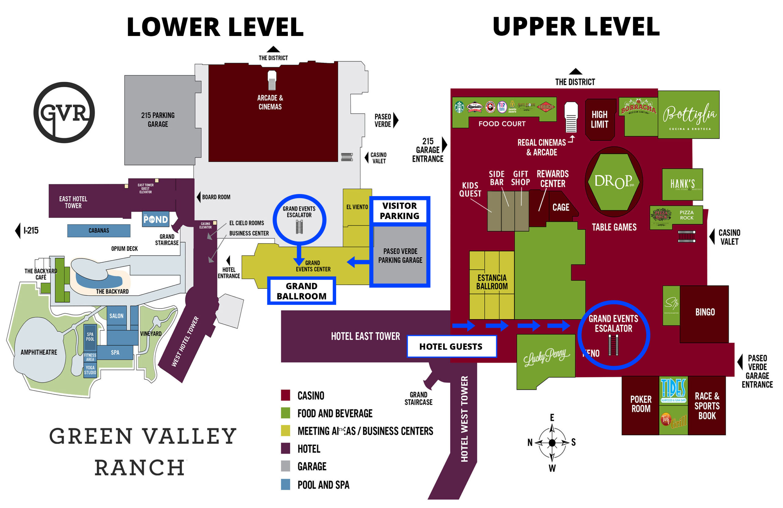 Green Valley Ranch Property Map
