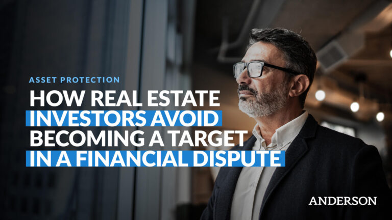 How Real Estate Investors Avoid Becoming A Target In A Financial Dispute