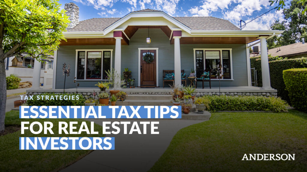 Essential Tax Tips For Rental Estate Investors