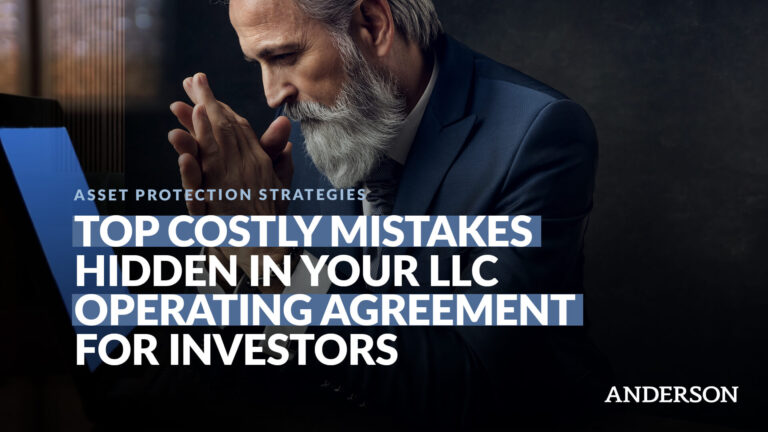Top Costly Mistakes Hidden in Your LLC Operating Agreement For Investors
