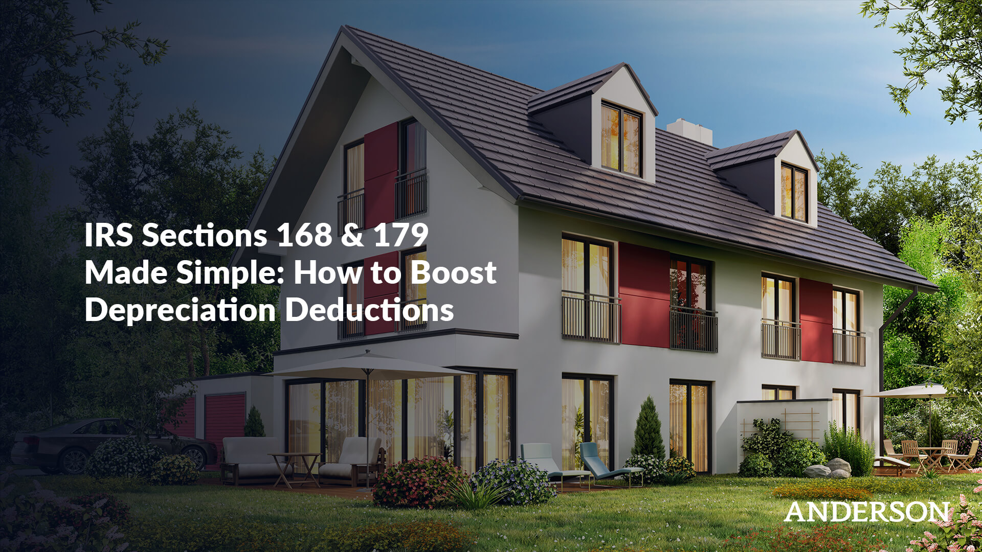 IRS Sections 168 & 179 Made Simple How to Boost Depreciation Deductions