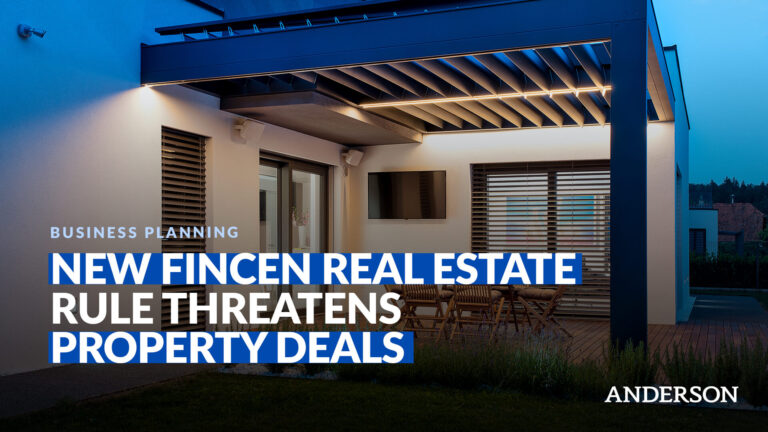 New FinCEN Real Estate Rule Threatens Property Deals