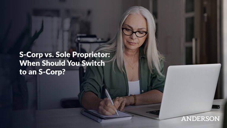 S-Corp vs. Sole Proprietor When Should You Switch to an S-Corp