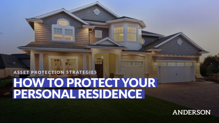 How to Protect Your Personal Residence