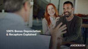 100% Bonus Depreciation & Recapture Explained