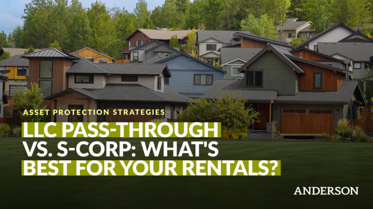 LLC Pass-Through vs. S-Corp What's Best For Your Rentals