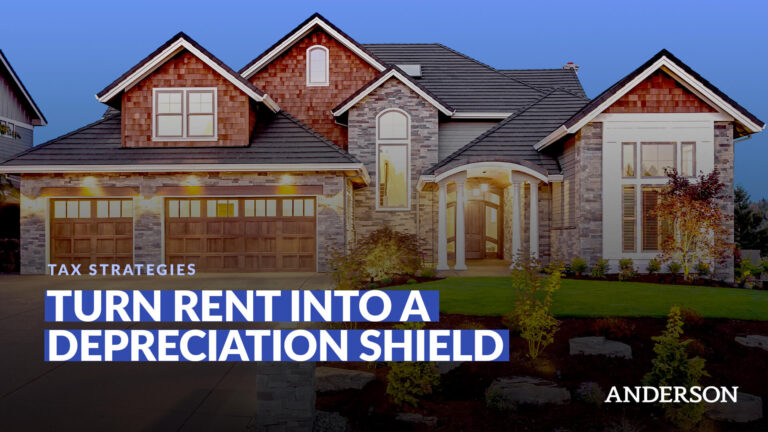 Turn Rent Into A Depreciation Shield