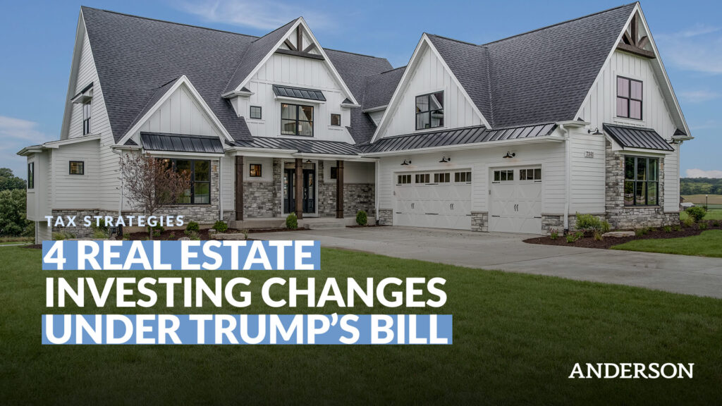 4 Big Changes for Real Estate Investors Under Trump’s Big Beautiful Bill (2 Are BAD!)