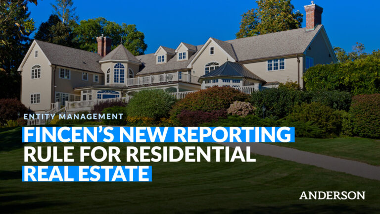 New Reporting Rule for Residential Real Estate