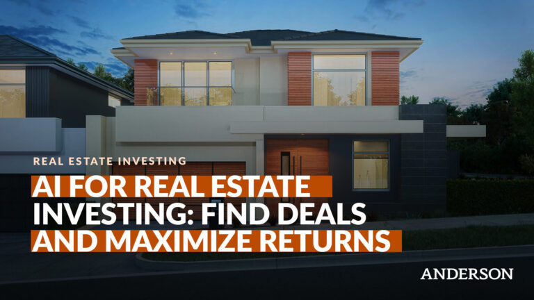 AI for Real Estate Investing Find Deals and Maximize Returns