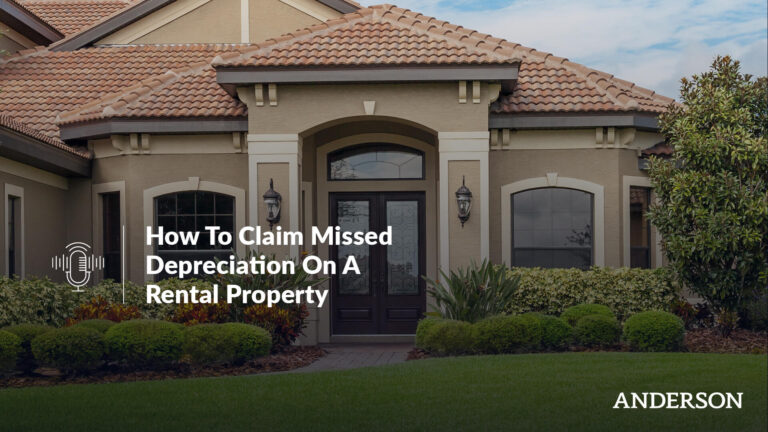 How To Claim Missed Depreciation On A Rental Property