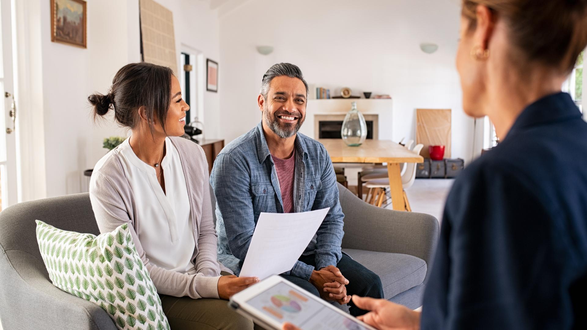 couple discussing an estate plan