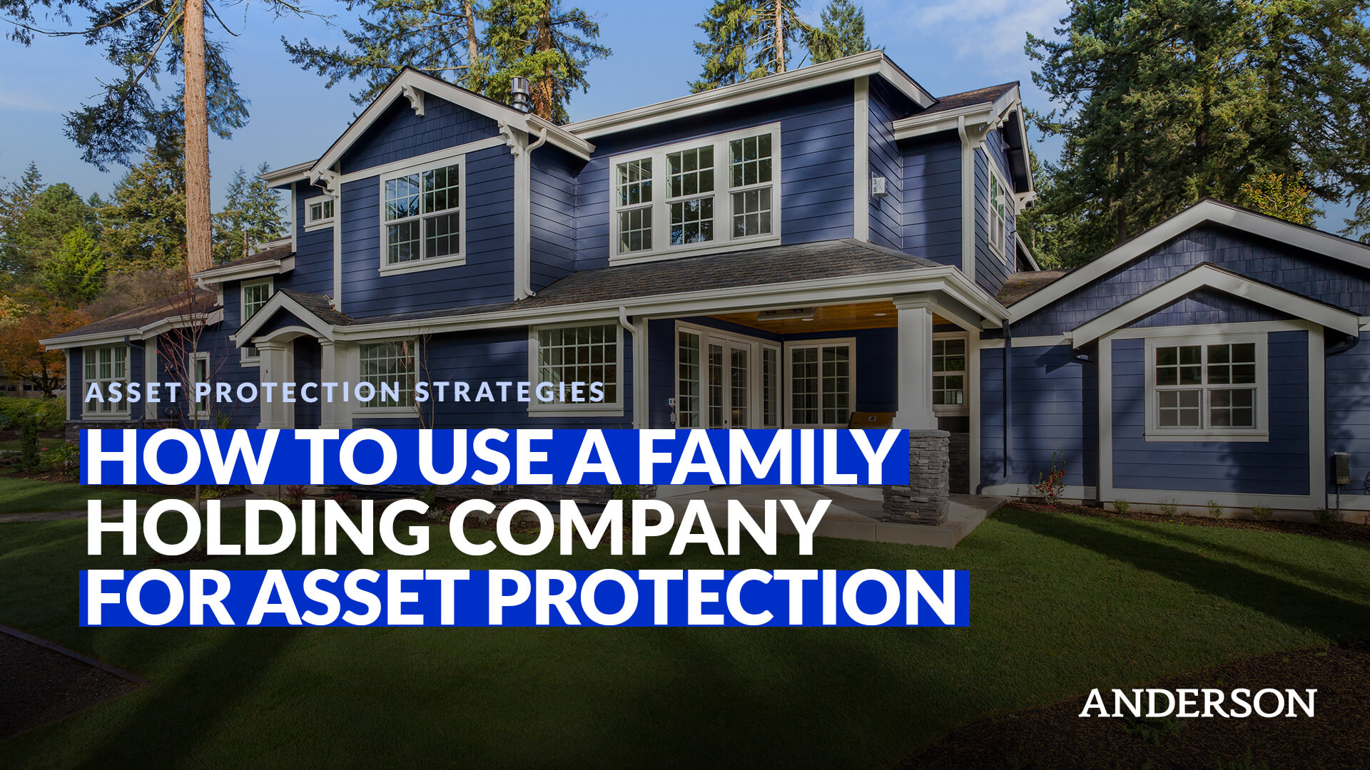 How to Use a Family Holding Company for Asset Protection