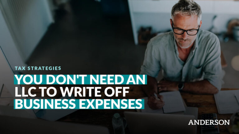 You Don’t Need An LLC To Write Off Business Expenses